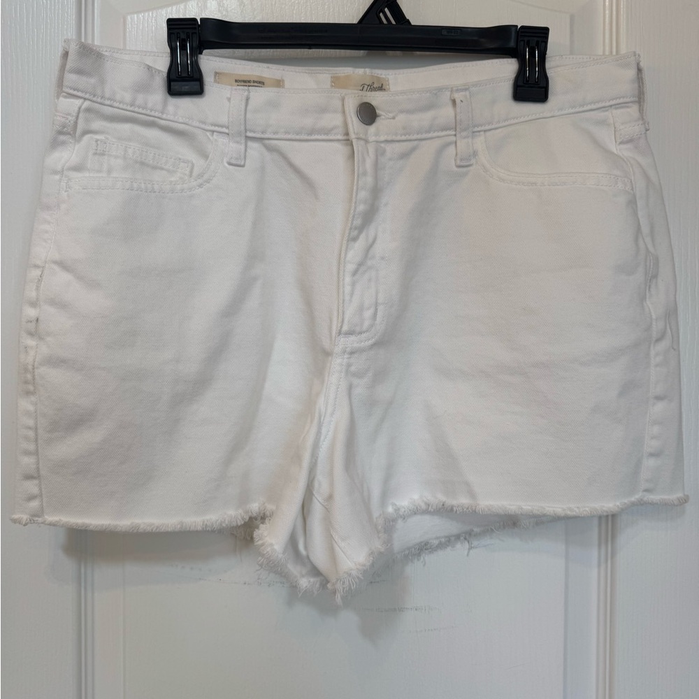 Universal Thread White Jean Shorts